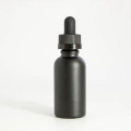 Black Glass Bottle with Dropper (NBG05)